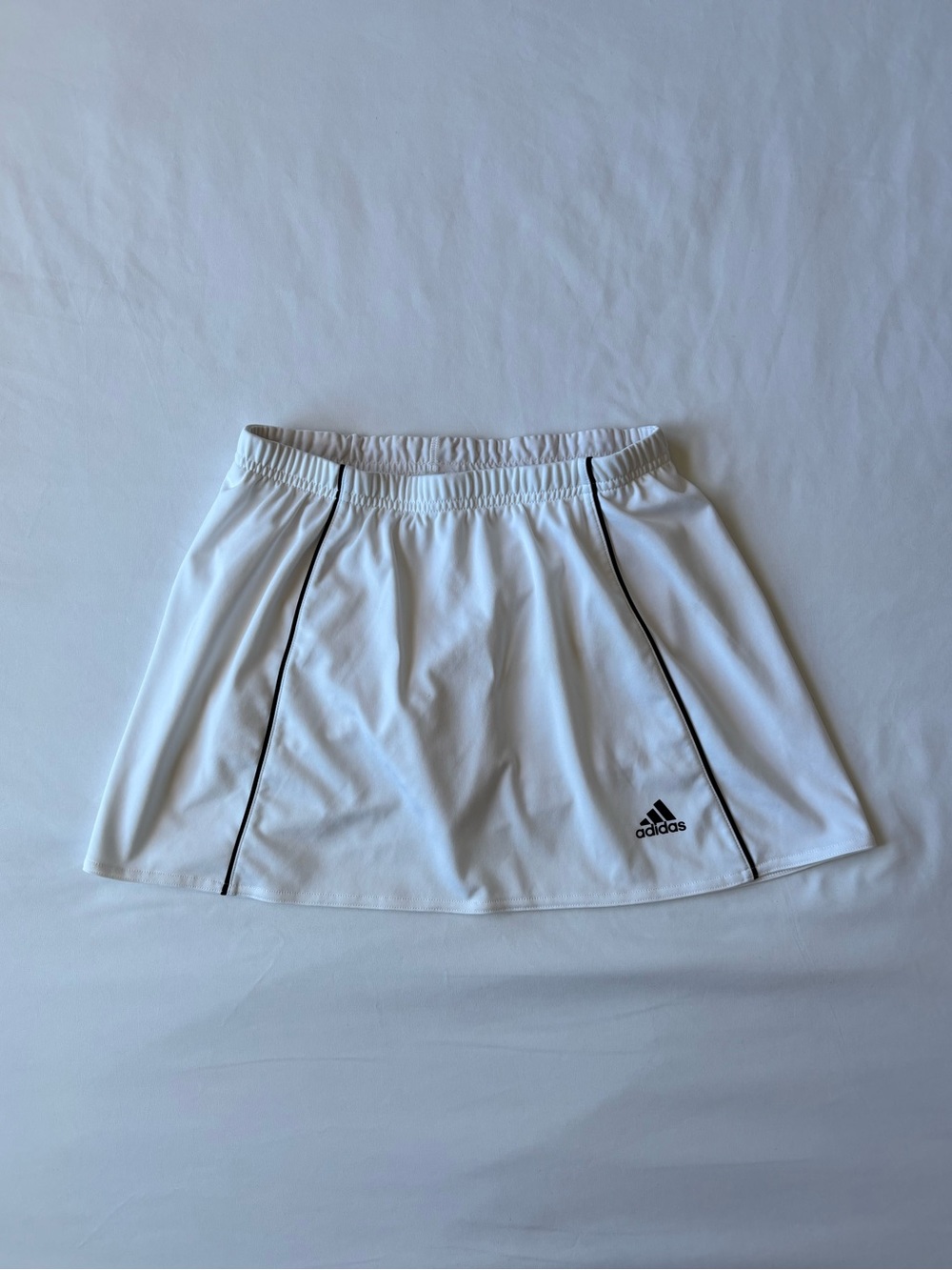 Y2K White Adidas Mini Sporty Skort
